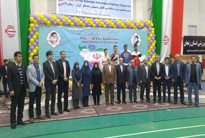 اختتامیه-مسابقات-بینالمللی-بدمینتون-جام-فجر-در-زنجان-برگزار-شد