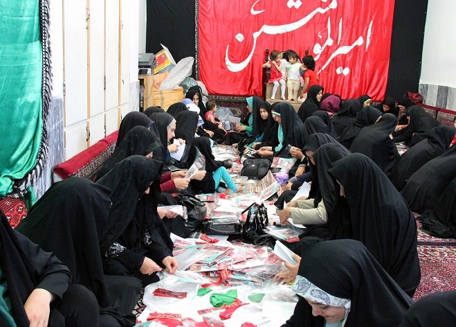 بسته-بندی-15-هزار-لباس-برای-مراسم-شیرخوارگان-در-زنجان+-تصاویر