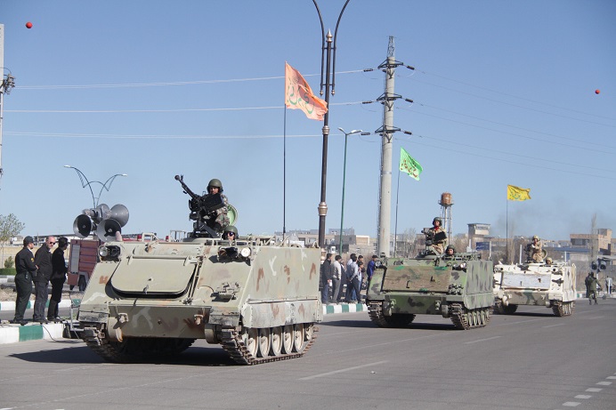 زنجان روز ارتش 98
