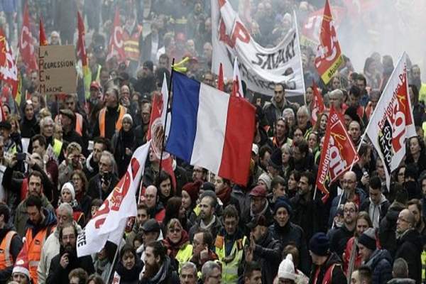 اتحادیه‌های-فرانسوی-خواستار-اعتصابات-سراسری-بیشتر-شدند