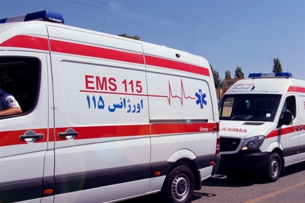 واژگونی-مینیبوس-14-مجروح-برجا-گذاشت-انتقال-مصدومان-حادثه-به-بیمارستان-الغدیر-ابهر