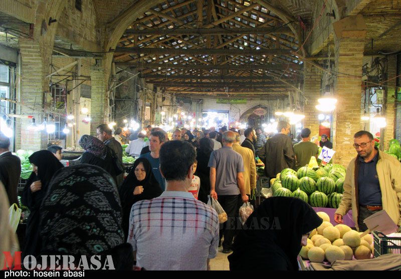 حال هوای بازار زنجان در ماه رمضان