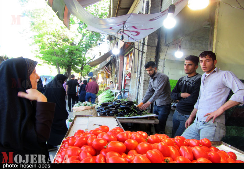 حال هوای بازار زنجان در ماه رمضان