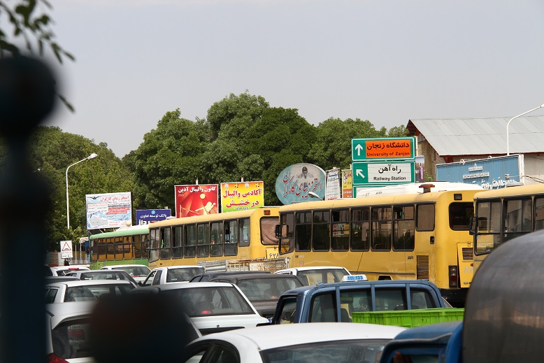 تجمع اتوبوسهای شهری