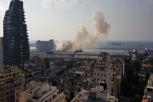 انفجار-در-انبار-نفت-کوره-در-بیروت