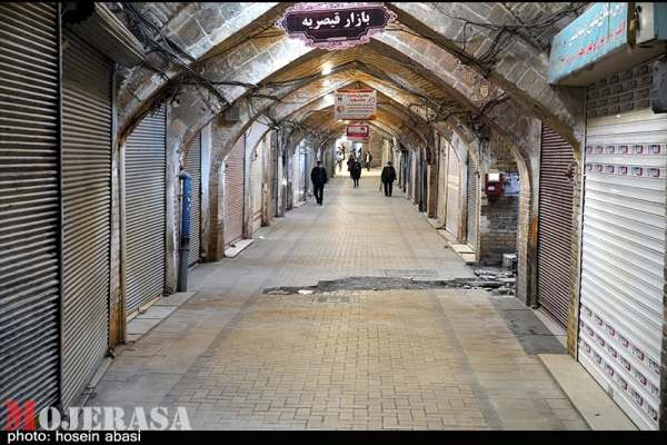 سومین-روز-از-محدودیتهای-کرونایی-در-زنجان+-تصویر