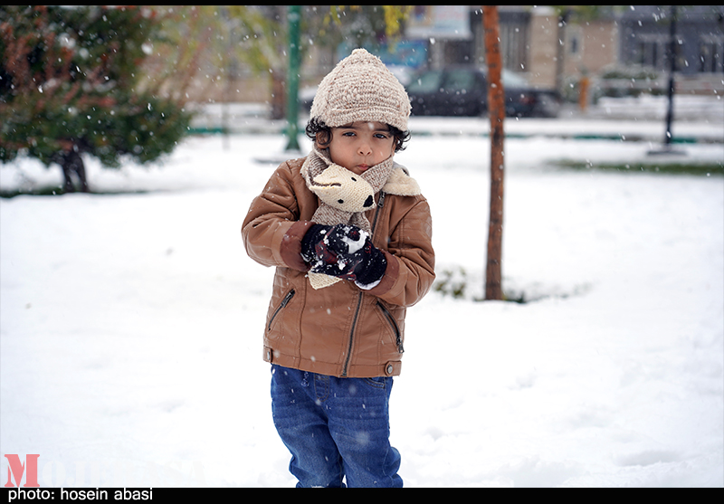 بارش برف زنجانچ