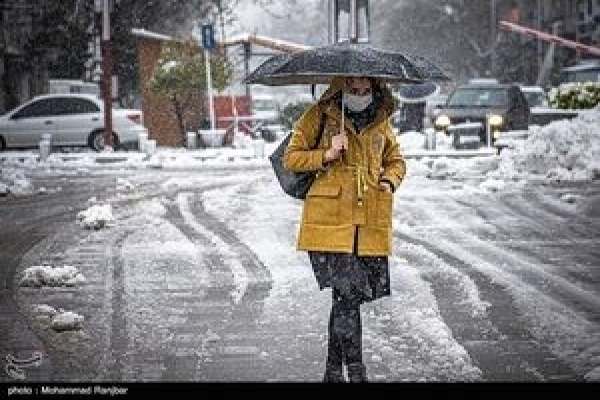 پیشبینی-بارش-برف-و-باران-در-۱۹-استان