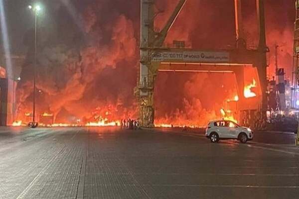 انفجار-مهیب-در-بندر-دبی-زیر-سایه-اختلافات-نفتی-امارات-با-ریاض