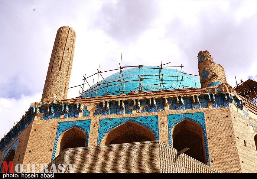 بازسازی گنبد سلطانیه زنجان 