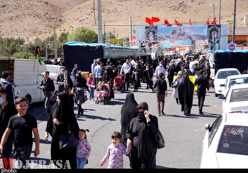 مراسم پیاده‌روی اربعین در زنجان