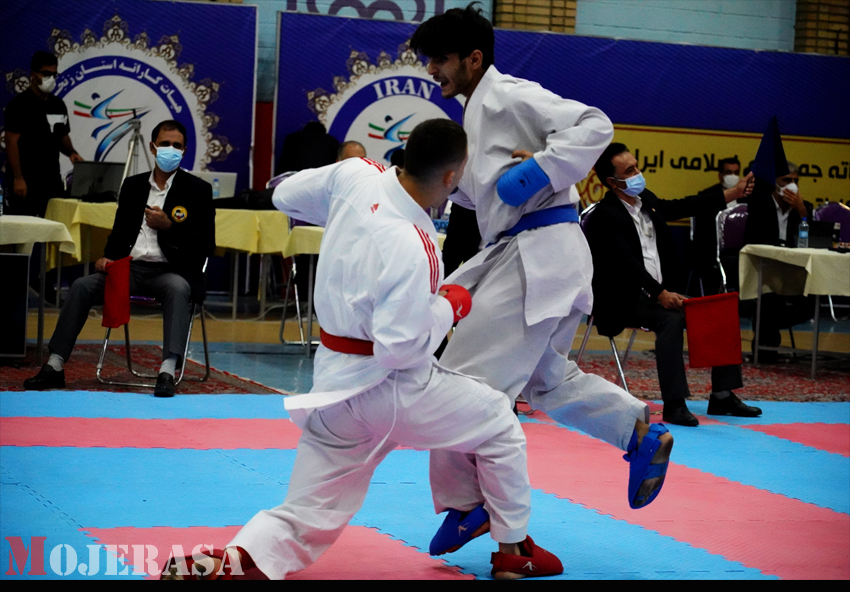 مسابقات انتخابی تیم ملی کاراته در زنجان