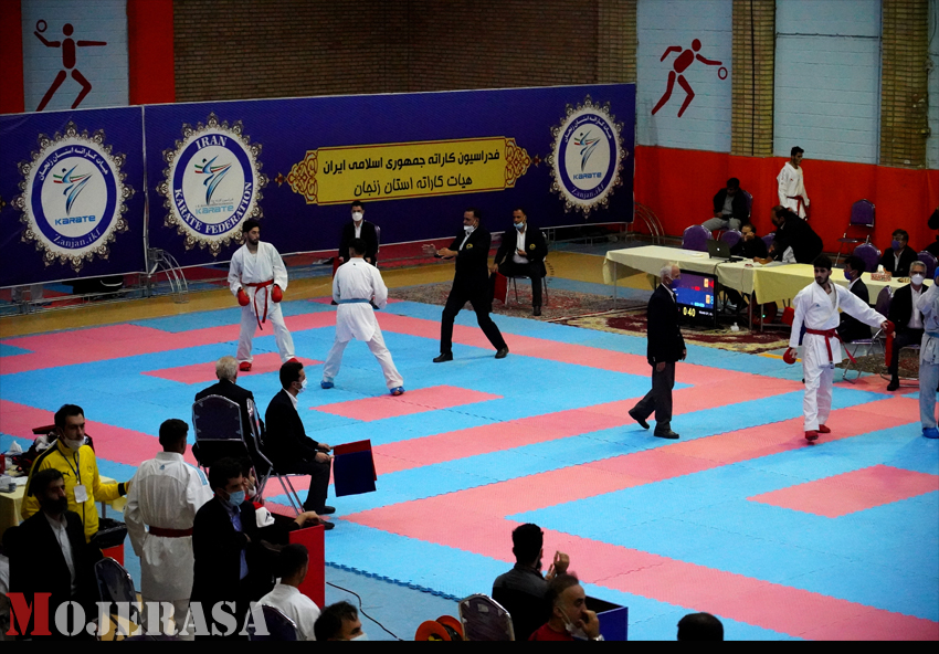 مسابقات انتخابی تیم ملی کاراته در زنجان