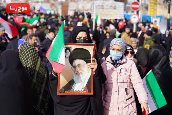 غوغای-مردم-استان-زنجان-در-راهپیمایی-۲۲-بهمن-چهل-و-چهارمین-سالگرد-پیروزی-انقلاب-اسلامی
