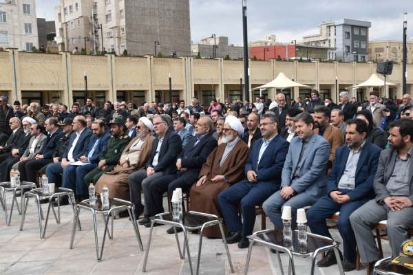 گزارش-تصویری-آیین-بهره‌برداری-از-پروژه-سبزه‌میدان-زنجان