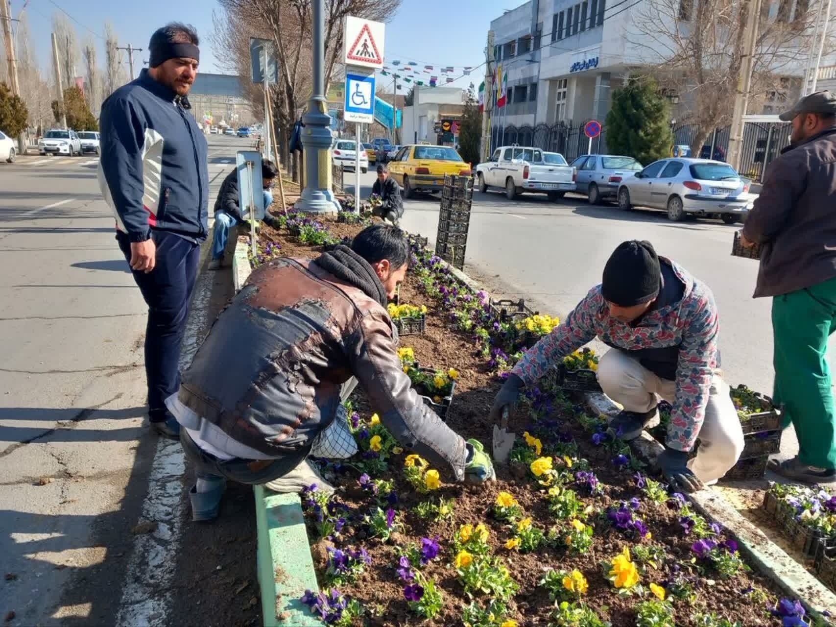 آماده-سازی-فضای-شهری-ابهر-برای-استقبال-از-عید-نوروز-