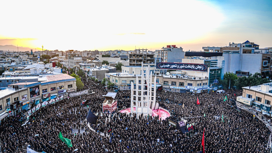 برپایی-موکب-مصباح-الهدی-حسینیه-اعظم-زنجان-در-سامرا