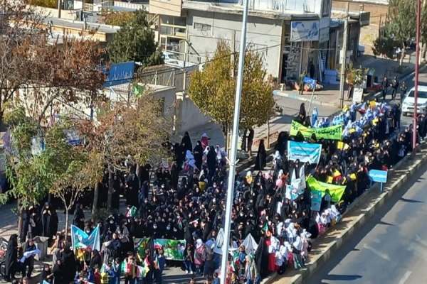 برگزاری-راهپیمایی-مردم-ماهنشان-در-حمایت-کودکان-غزه+-فیلم