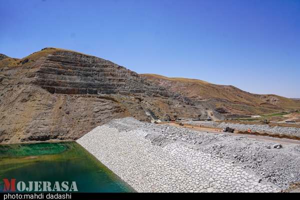 آبگیری-سد-بلوبین-همزمان-با-سفر-رئیس-جمهور-به-استان-زنجان-