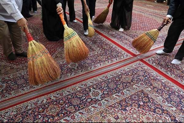 برگزاری-آئین-غبارروبی-در-مساجد-ماهنشان