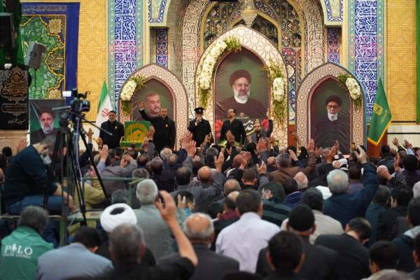 سوگواری-شهادت-آیتالله-رئیسی-در-زنجان-+-عکس