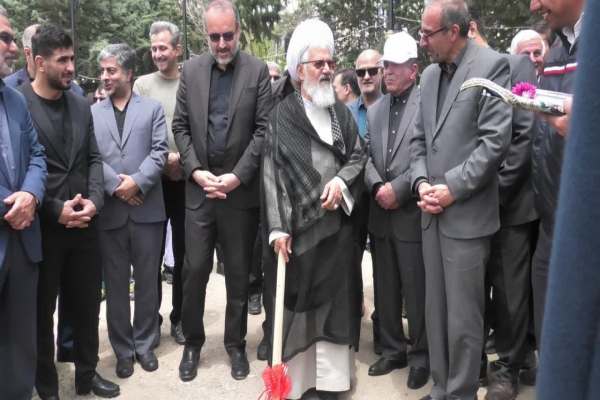 کلنگزنی-احداث-حسینیه-شهدای-ورزشکار-