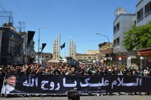 حرکت-دسته-عزاداری-در-سالروز-ارتحال-امام(ره)-