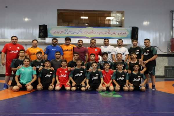 برگزاری-اردوی-تیم-ملی-کشتی-آزاد-نونهالان-در-زنجان