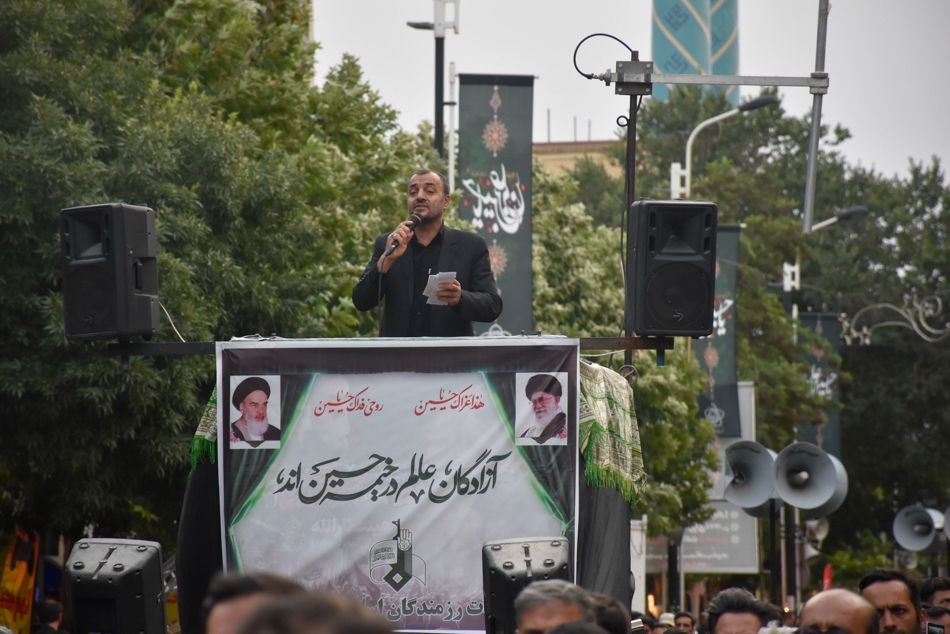 برپایی-دسته-عزاداری-هیأت-رزمندگان-اسلام-در-زنجان