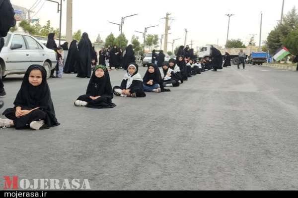 نوای-«یاحسین»-در-ابهر-طنینانداز-شد