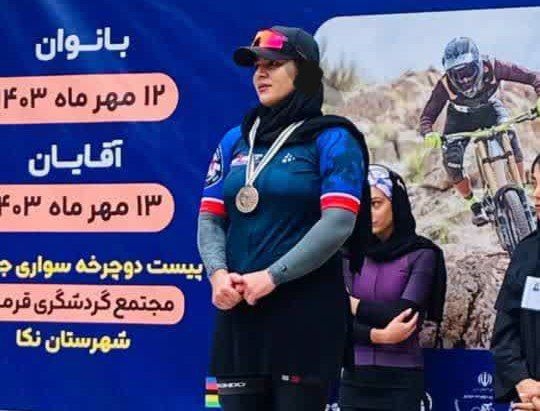بانوی-رکابزن-زنجانی-صاحب-مدال-شد