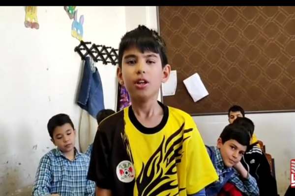 همدردی-دانشآموزان-زنجانی-با-کودکان-غزه