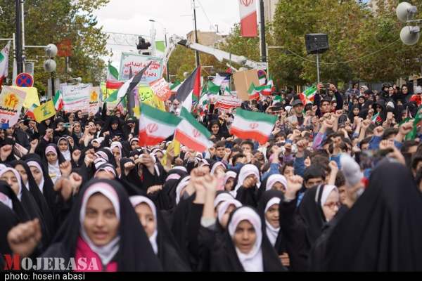 راهپیمایی-۱۳-آبان-در-زنجان-برگزار-شد