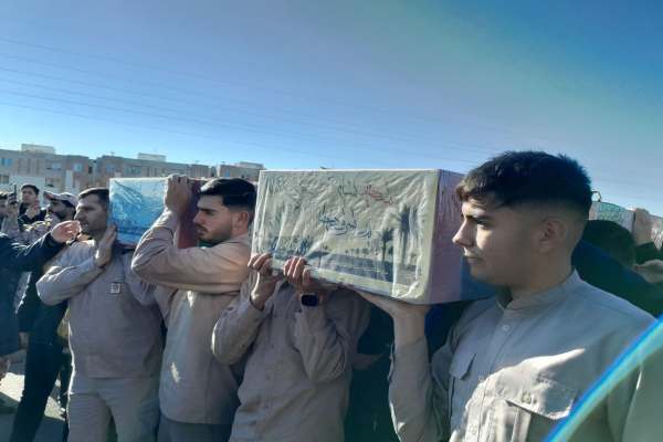مراسم-استقبال-از-۲-شهید-گمنام-در-زنجان-