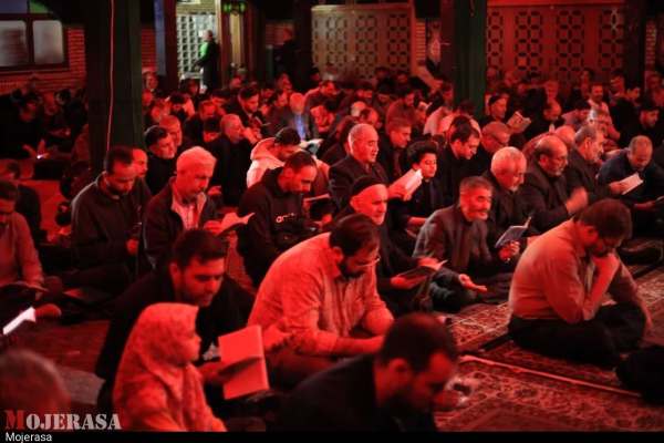 -مراسم-لیالیقدر-در-صحن-حسینیه-اعظم-زنجان