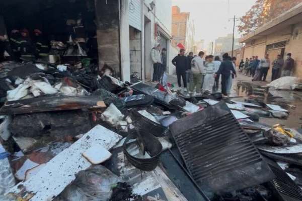 ازبین-رفتن-اِلِمان‌های-شهری-زنجان-توسط-اغتشاشگران-تروریست-