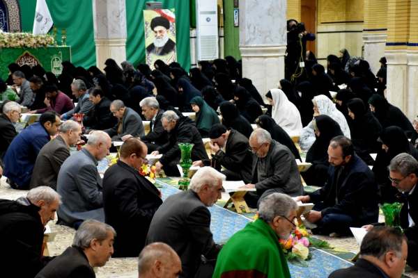 نوای-دل‌انگیز-قرآن-در-صحن-حسینیه-اعظم-زنجان