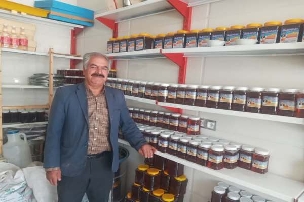 اشتغالزایی-برای-18-نفر-با-زنبورداری-در-خدابنده