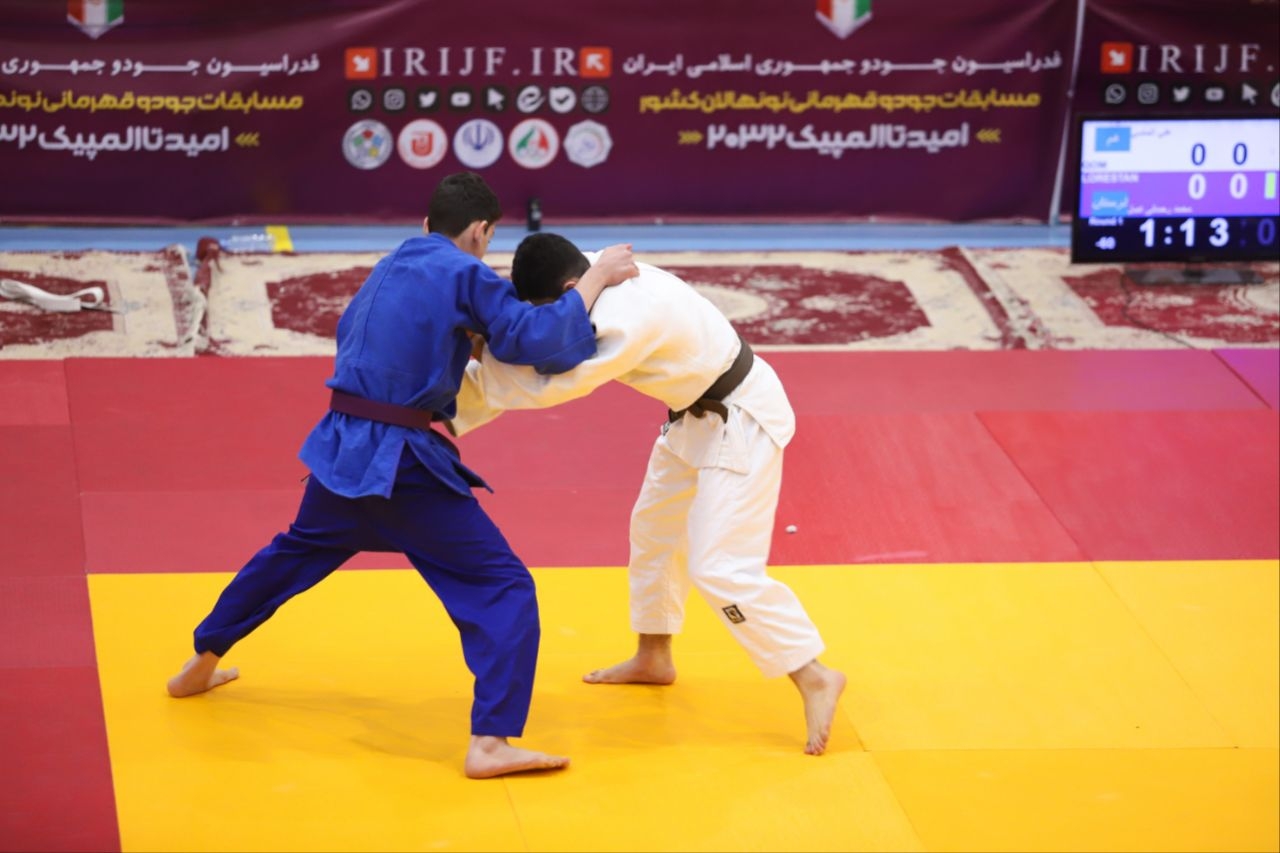 برگزاری-مسابقات-انتخابی-جودو-نونهالان-در-زنجان