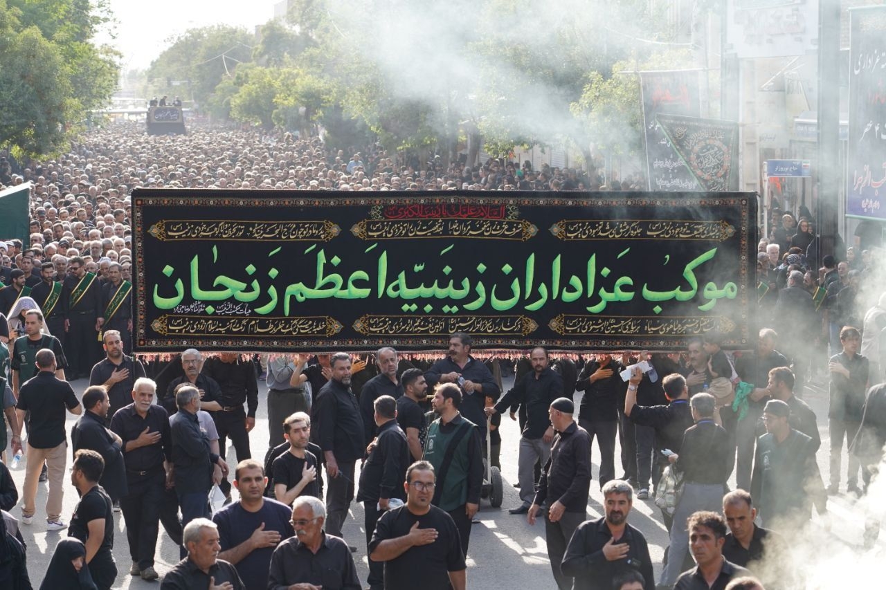 آغاز-حرکت-دستهروی-زینبیه-زنجان