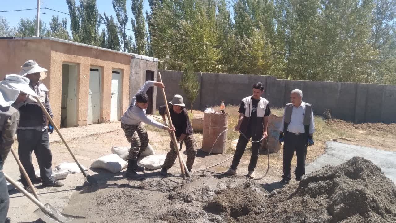 برگزاری-رزمایش-جهادگران-فاطمی-5-در-خدابنده