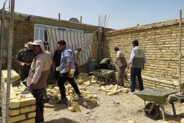 برگزاری-رزمایش-جهادگران-فاطمی-5-در-خدابنده