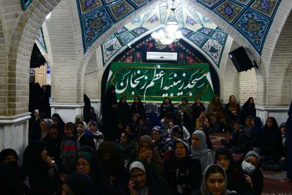 طنین-ارادت-به-امام-رضا-(ع)-در-زینبیه-زنجان-