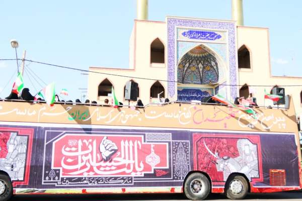 کاروان-بدرقه-خورشید-در-زنجان-به-راه-افتاد