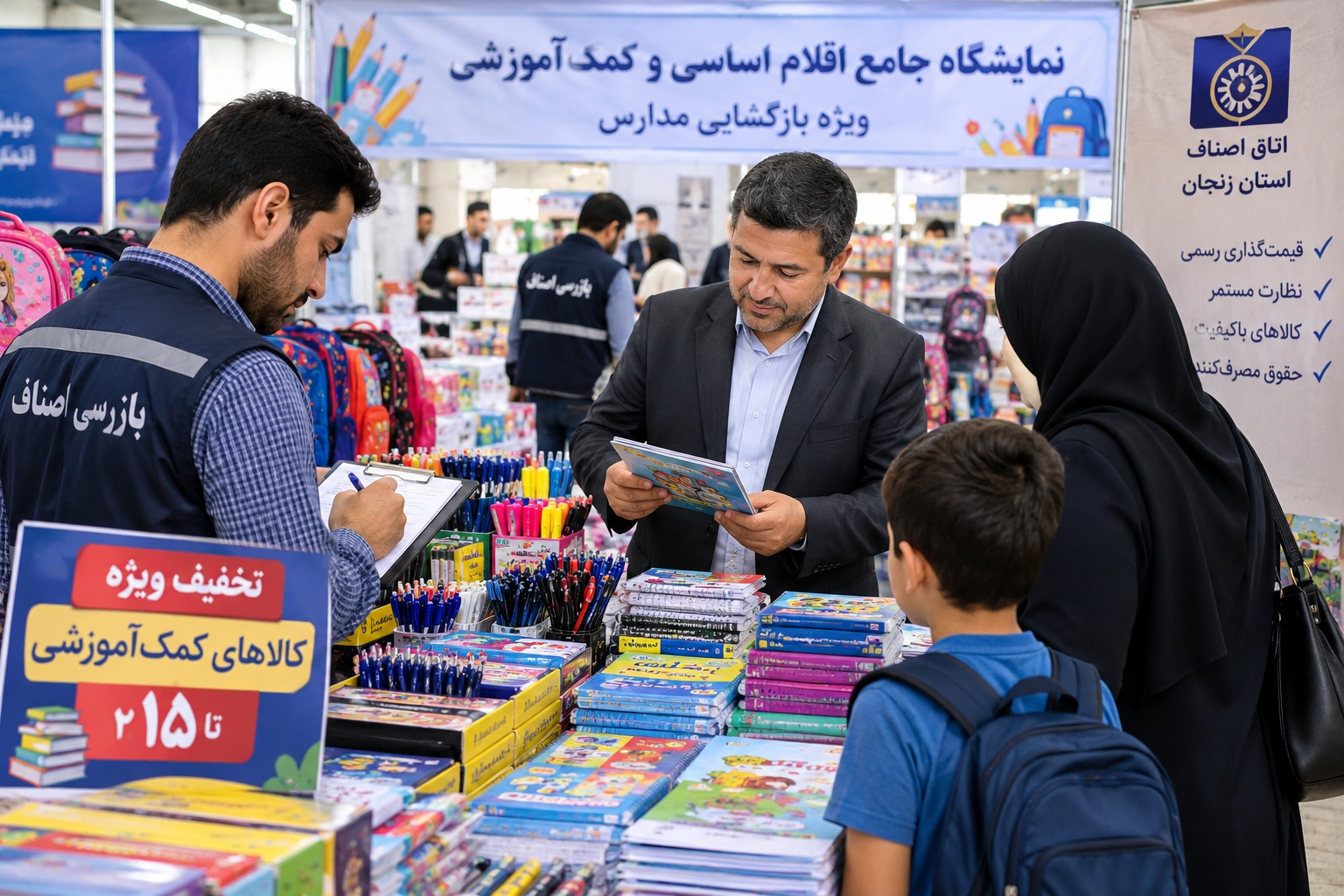 نظارت-شدید-اصناف-بر-قیمت-کالاهای-مدارس-در-زنجان
